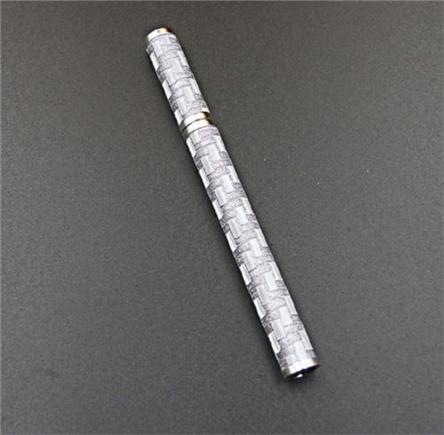 Silver with shiny white