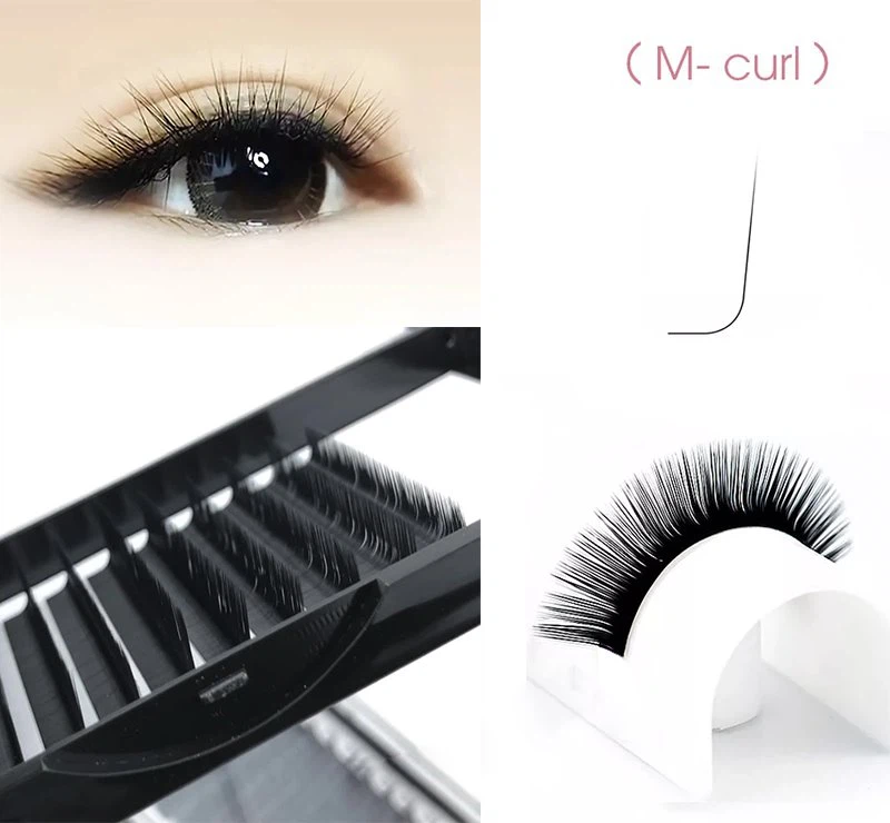 m curl lashes extension